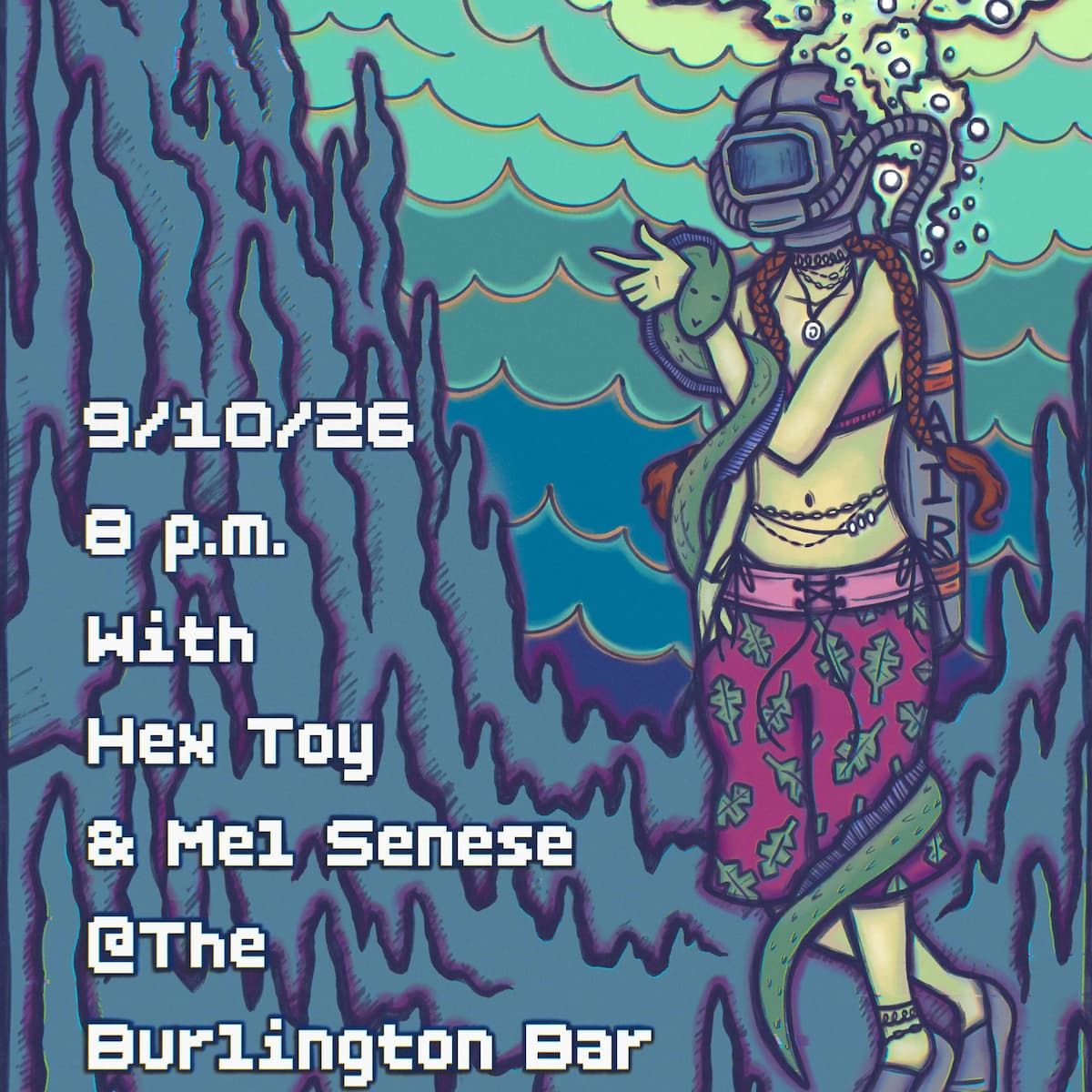 Hex Toy // Cavedivers // Mel Senese