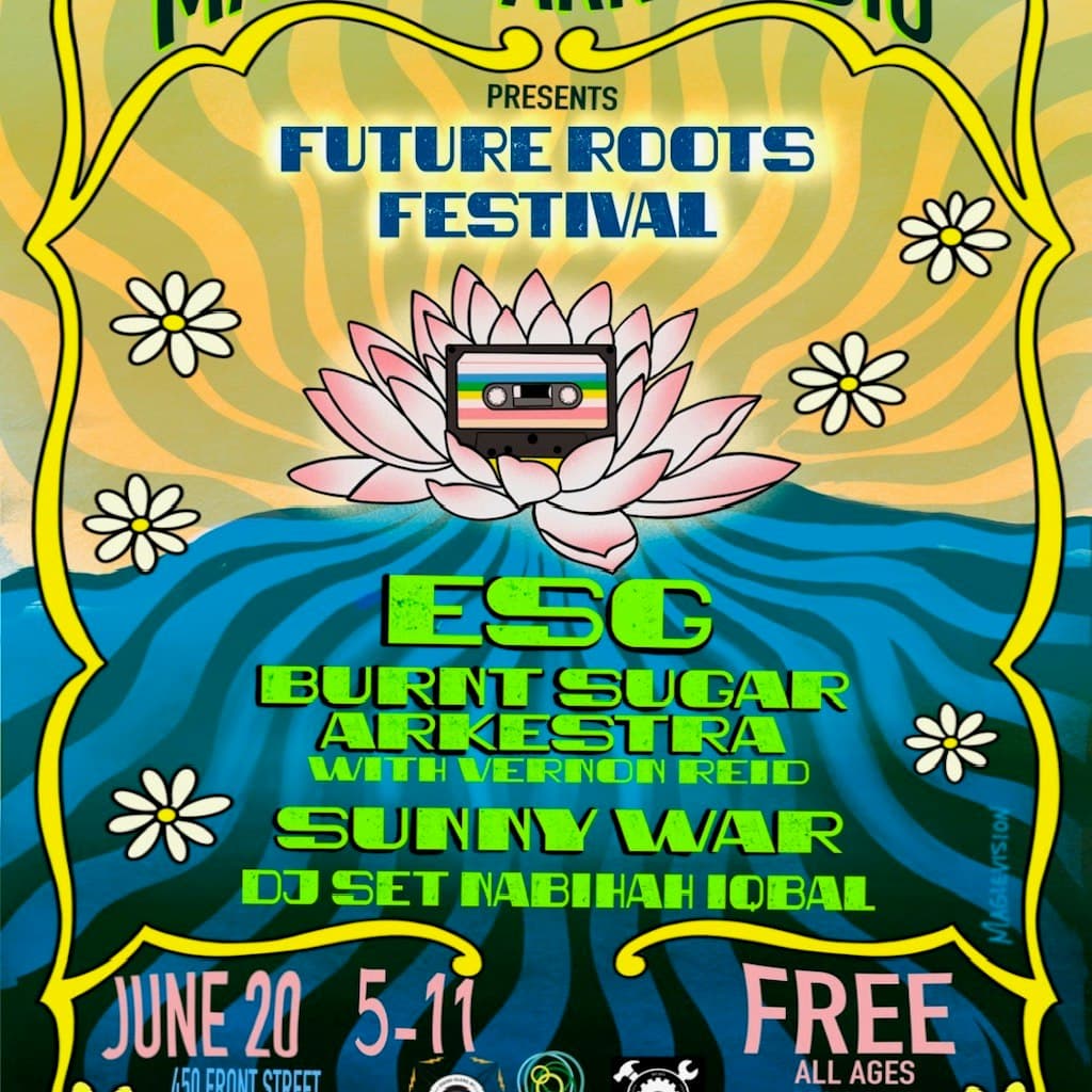 ESG, Burnt Sugar Arkestra feat. Vernon Reid, Sunny War, DJ: Nabihah Iqbal