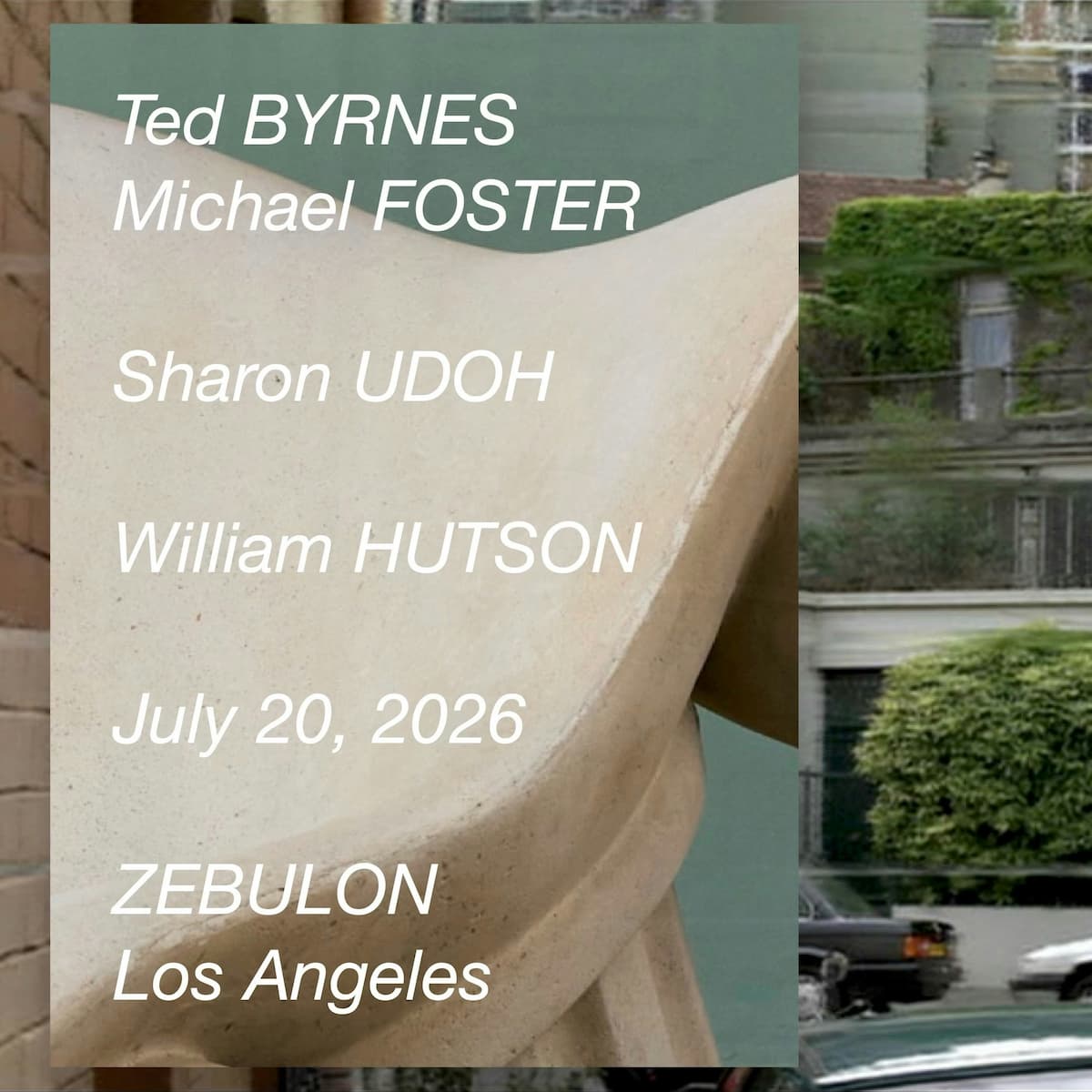 Ted Byrnes/Michael Foster, Sharon Udoh, William Hutson