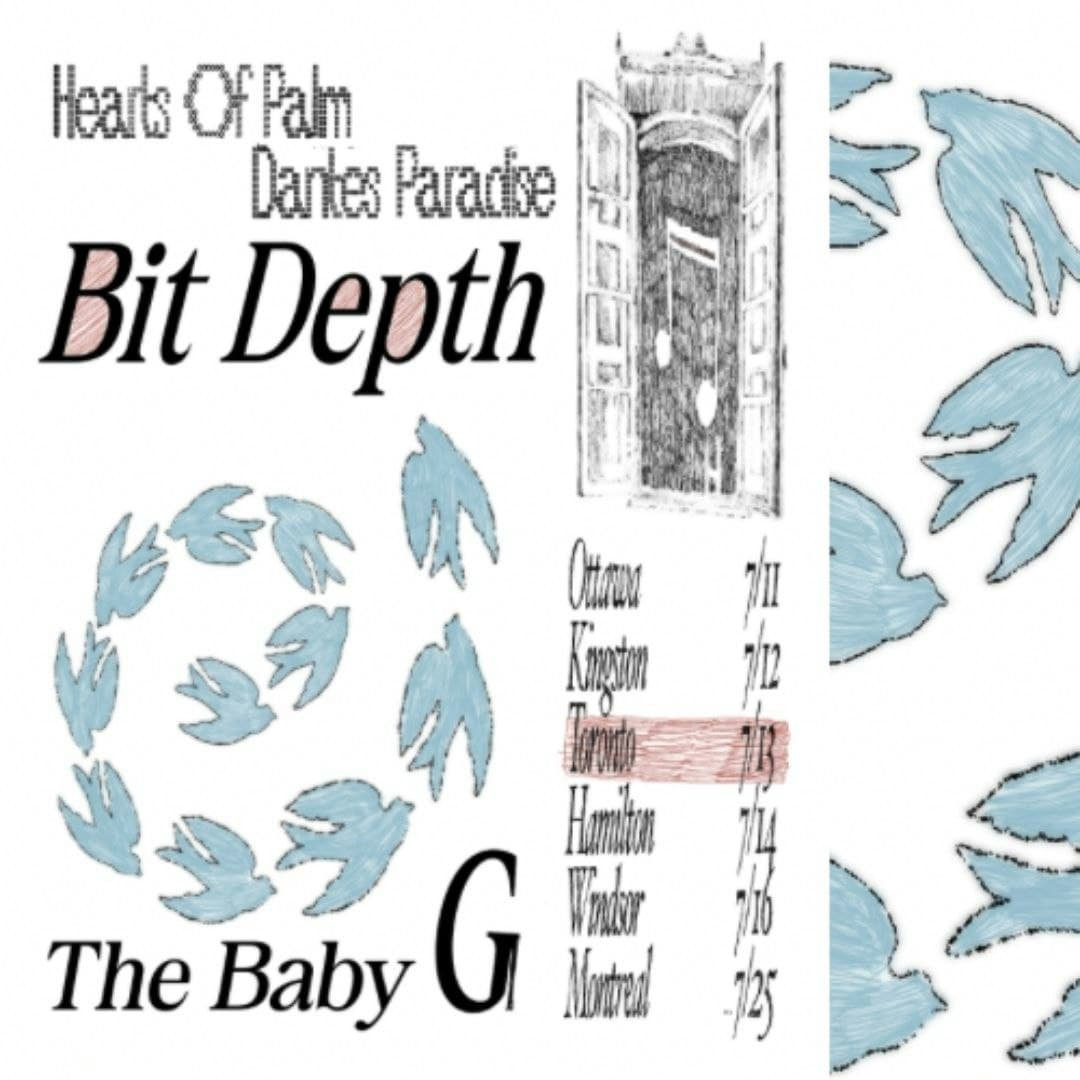 BIT DEPTH with Dante’s Paradise and Hearts of Palm (Montreal, QC)