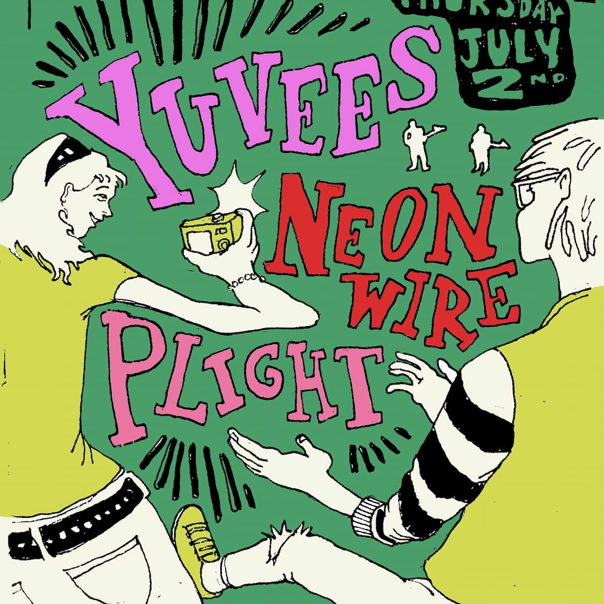 The New Colossus Festival Presents: YUVEES, NEON WIRE, PLIGHT