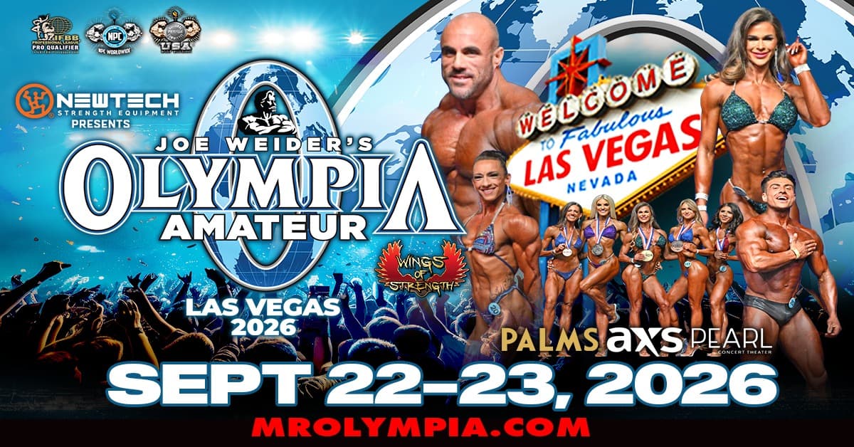 2026 Amateur Olympia: Men's Finals