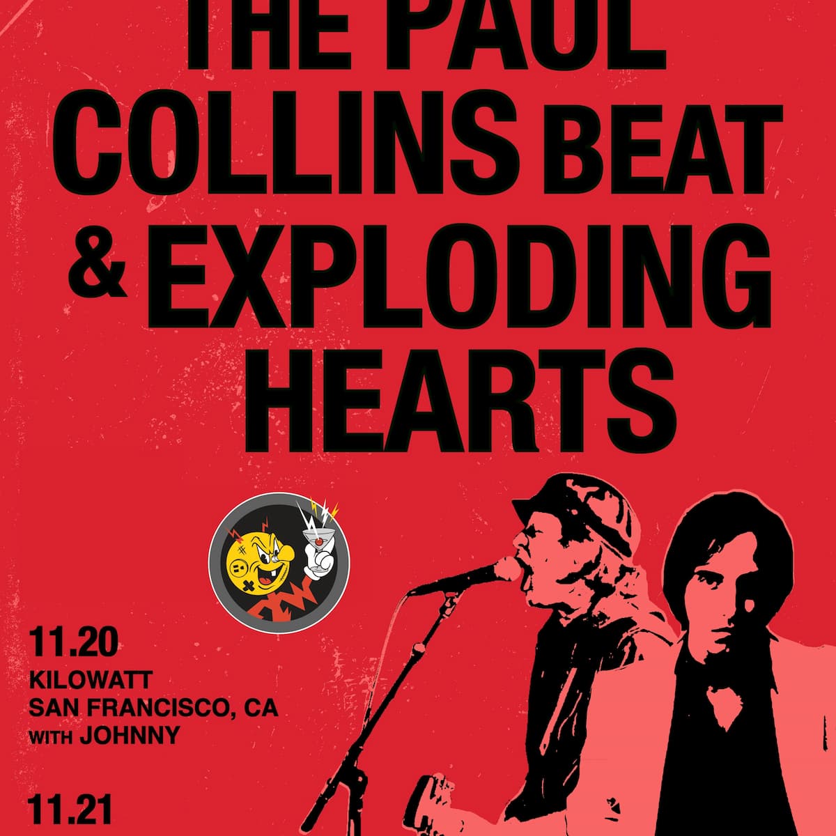Paul Collins The Best of The Nerves and The Beat and Exploding Hearts: Night 1