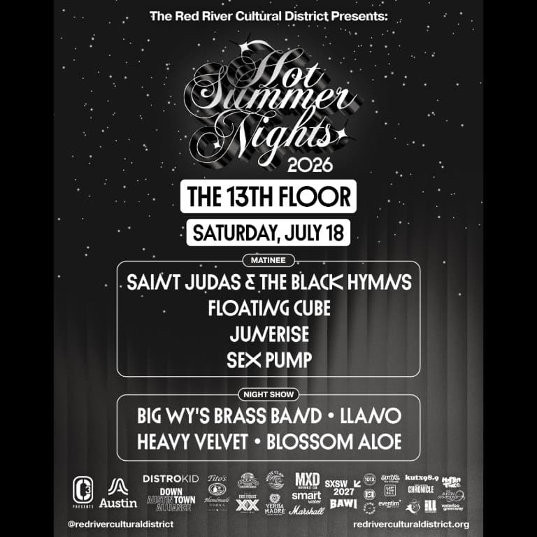 RRCD HSN ft. BIG WY'S BRASS BAND / LLANO HEAVY VELVET / BLOSSOM ALOE / SAINT JUDAS & THE BLACK HYMNS / FLOATING CUBE / JUNERISE / SEX PUMP #free