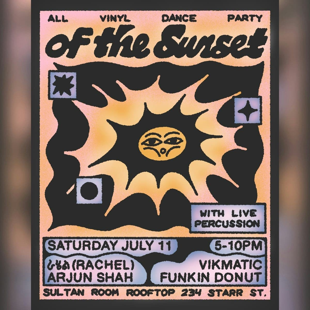 Of The Sunset ft. Arjun Shah, Vikmatic, Funkin Donut, ራሄል (Rachel)