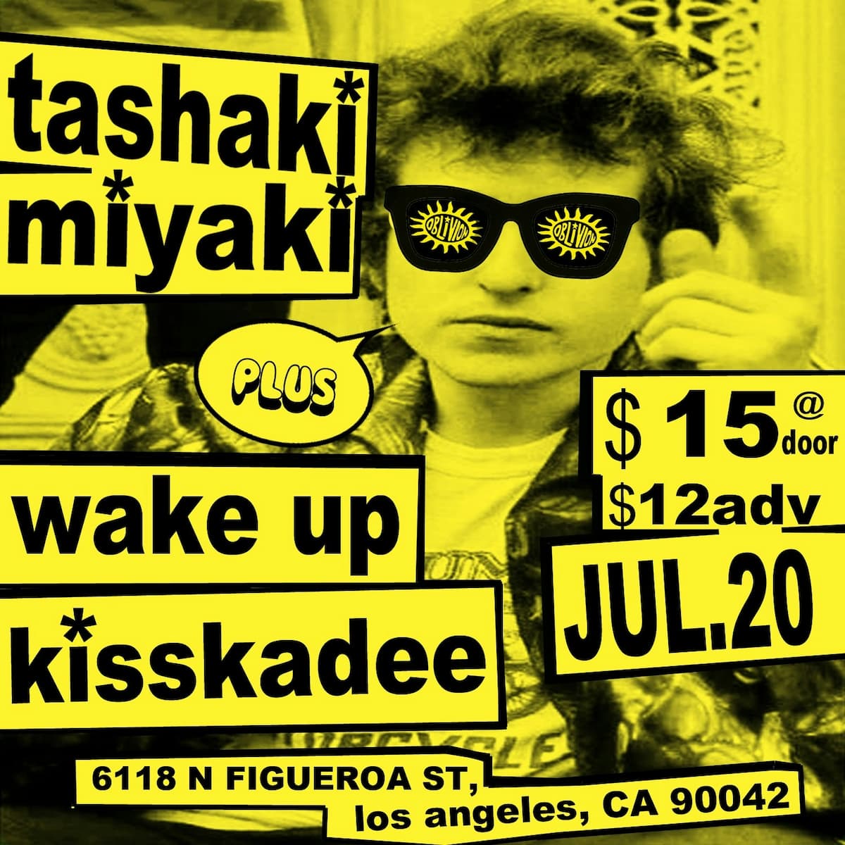 Tashaki Miyaki, wake up, Kisskadee