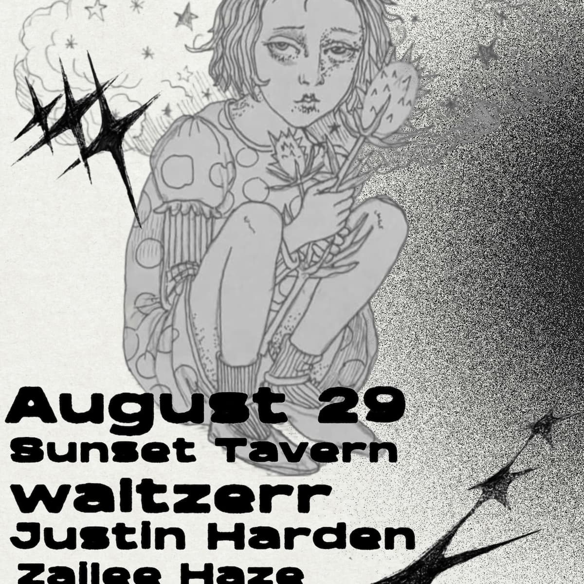 waltzerr (Release Show), Justin Harden, Zailee Haze