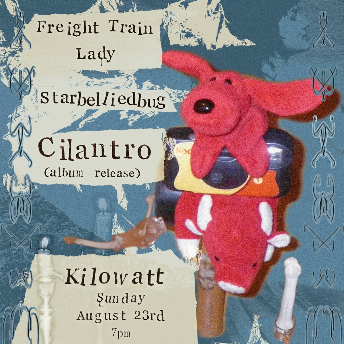 Cilantro (Album Release), starbelliedbug and Freight Train Lady