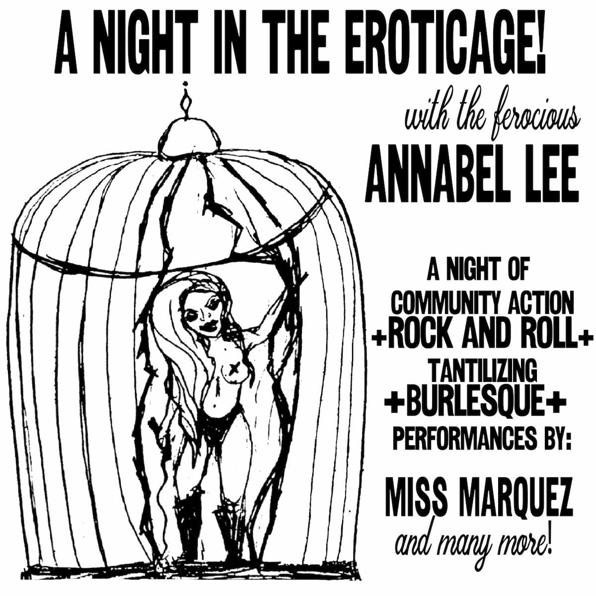 ANNABEL LEE w/ Burlesque from Miss Marquez + more