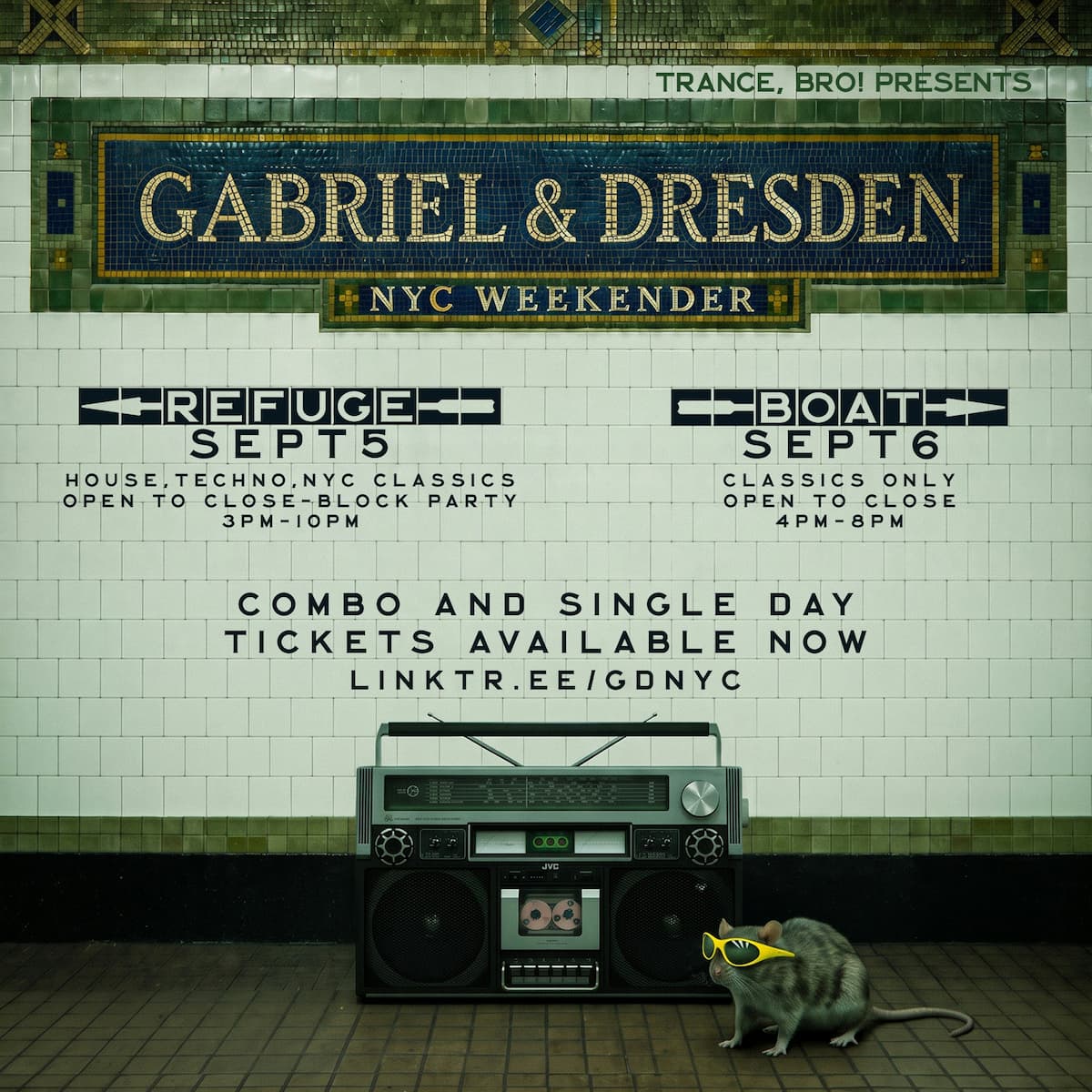 Gabriel & Dresden NYC Weekender Pass