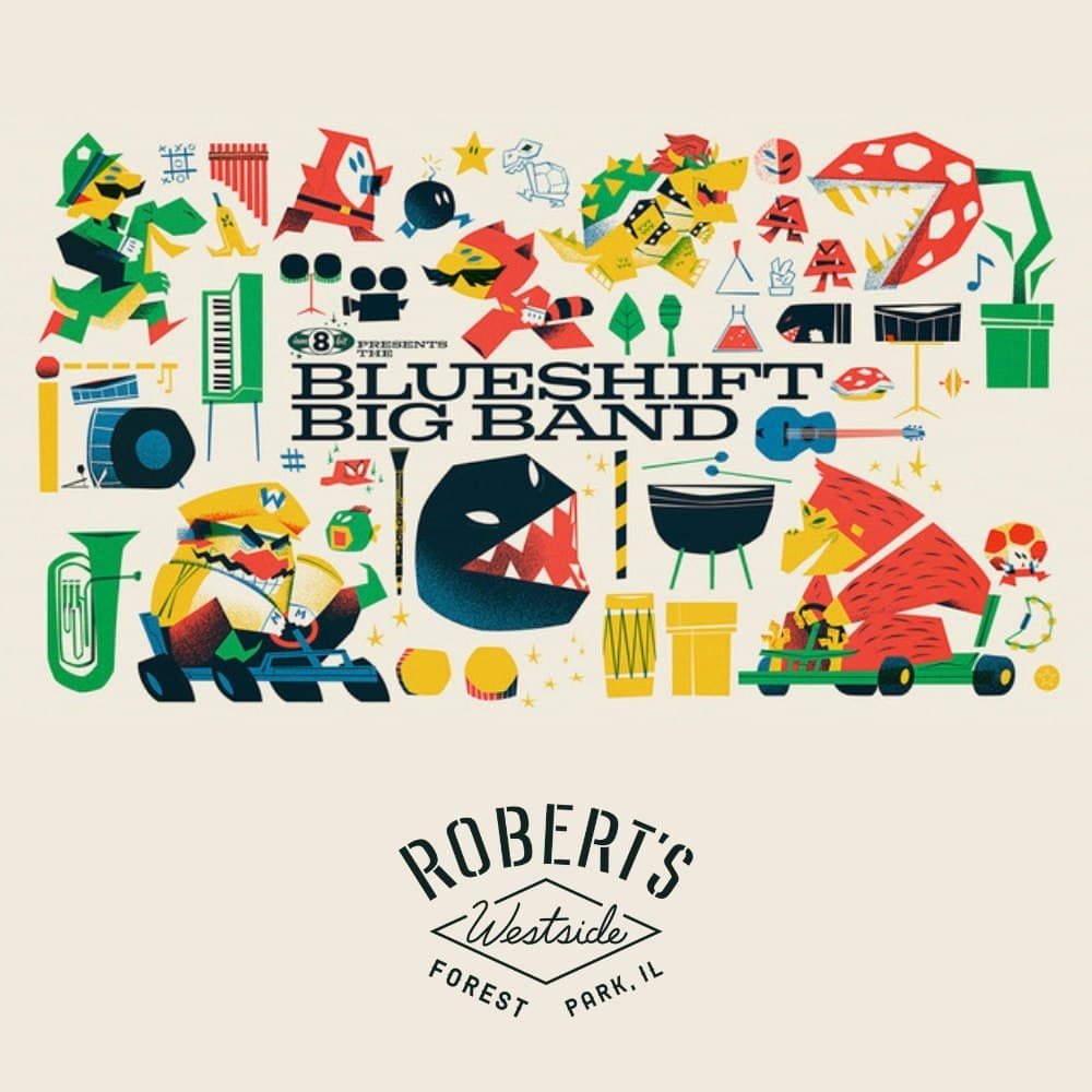 The Blueshift Big Band @ Robert's Westside | Video Game Night