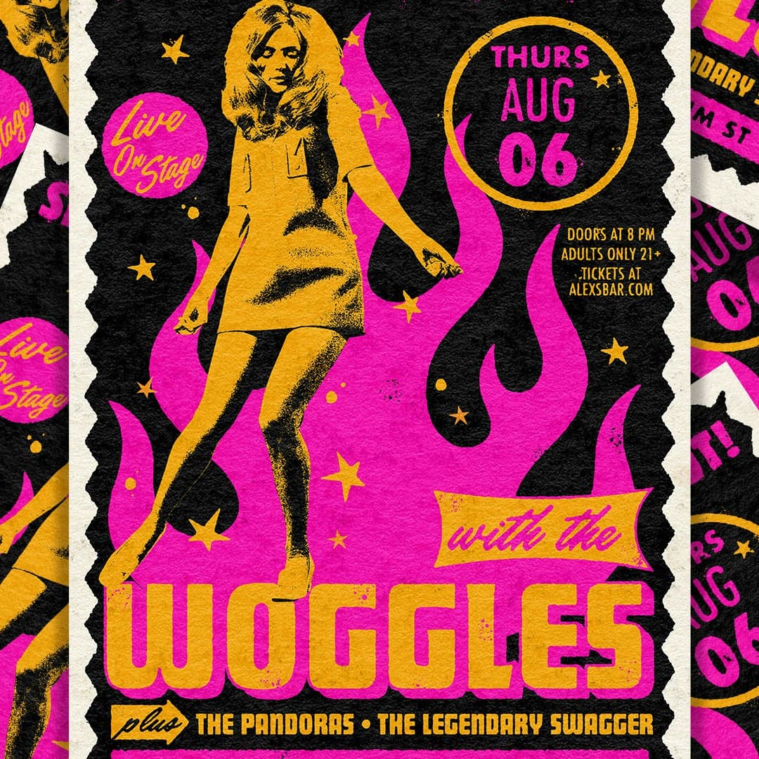 The Woggles + The Pandoras + The Legendary Swagger