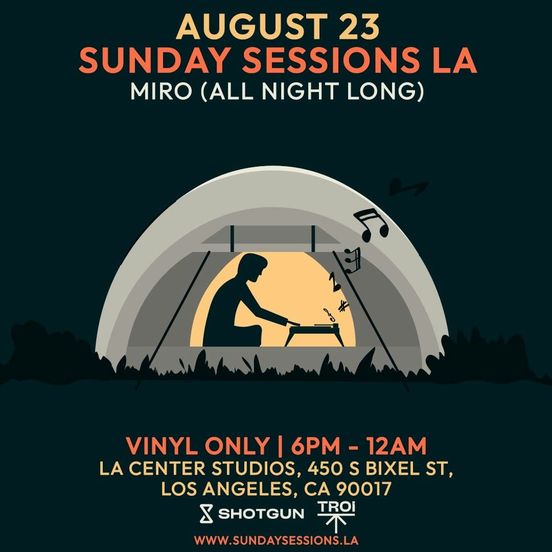 Sunday Sessions LA (Vinyl Only) Open Air 08/23
