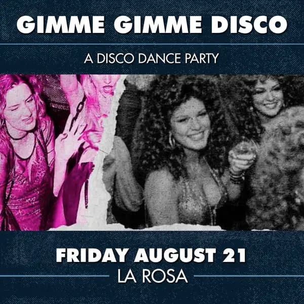 GIMME GIMME DISCO - An Abba Themed Dance Party