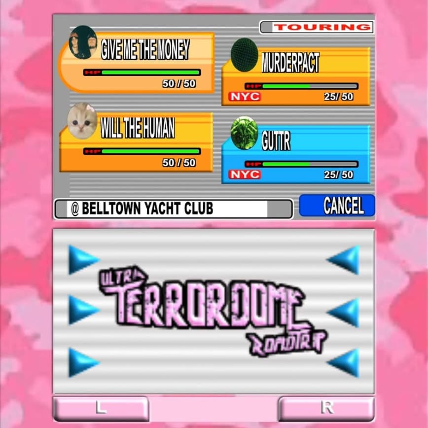 Give Me the Money, Murderpact, Guttr, Will the Human