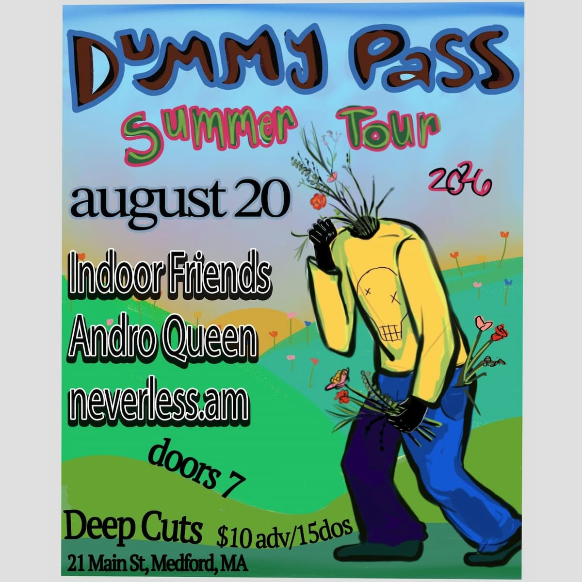 Dummy Pass / Indoor Friends / Andro Queen / Neverless.am