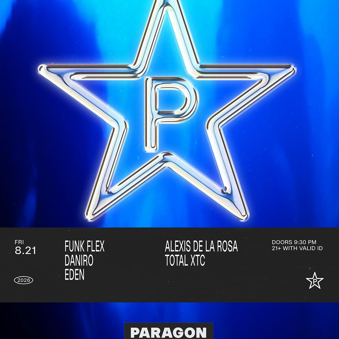 Paragon Presents: Funk Flex, DANIRO, Eden +