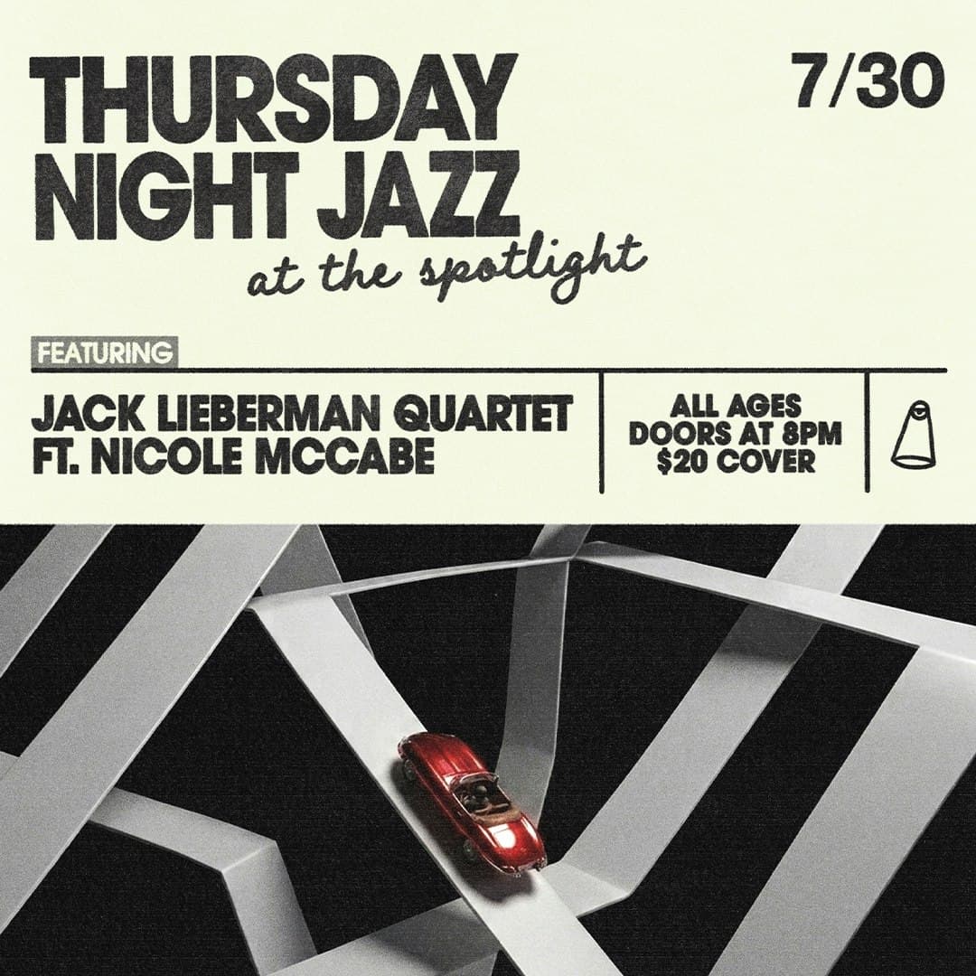 Thursday Night Jazz: Jack Lieberman Quartet feat. Nicole McCabe