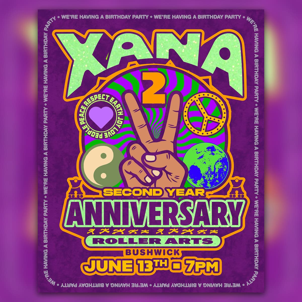 Xanadu Turns 2: Anniversary Celebration (skate)