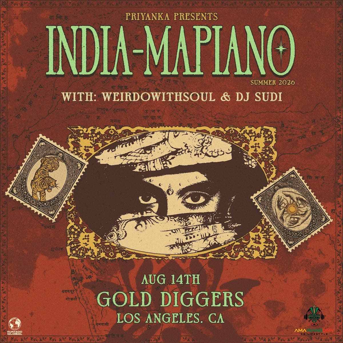 Priyanka Presents: India-mapiano Los Angeles