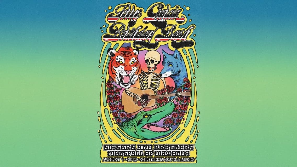 Garcia's Birthday Bash with Sisters & Brothers & Nightfall of DIamonds