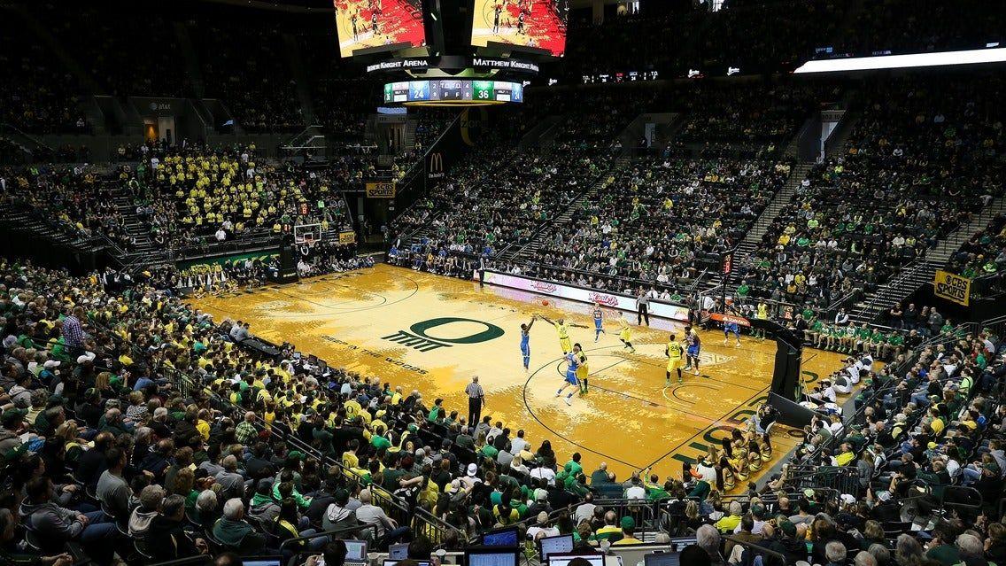 Oregon Men's Basketball Yellow Mini Plan